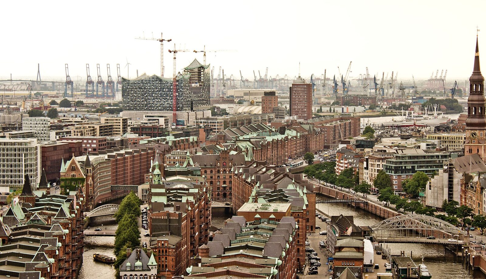 Elbphilharmonie in der Hamburger HafenCity